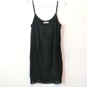 3/25$ Gentle Fawn Black Embroidered Tunic